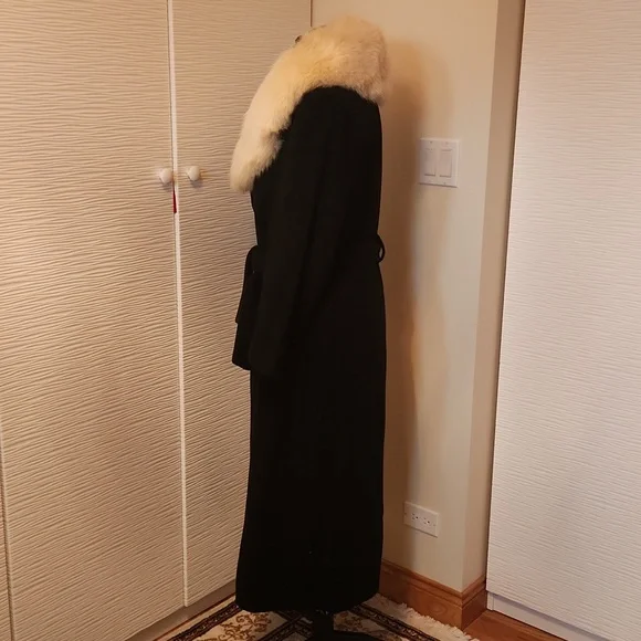 COLLECTION HARVE BENARD VINTAGE COAT US SIZE 12 - Picture 4 of 6